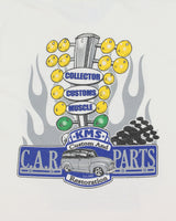 Vintage Y2K 00s KMS Car Parts Heavyweight Gildan Crewneck T-Shirt - M