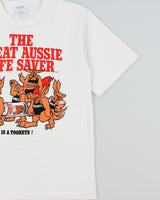 Vintage 1991 Tooheys Australian Beer Heavyweight Marlin Single Stitch Made In Australia Crewneck T-Shirt - L