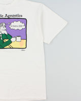 Vintage 1990s Bovis 'Dyslexic Agnostics Heavyweight Tultex Made In Canada Crewneck T-Shirt - XL