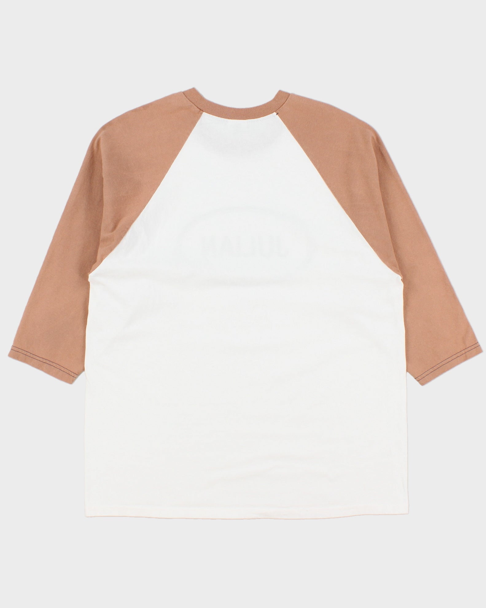 Vintage Y2K 00s Julian California Heavyweight Anvil Tan Crewneck Raglan Baseball T-Shirt - L