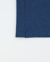 Vintage Lacoste Navy Marl Slim Fit Short Sleeve Polo Shirt - L