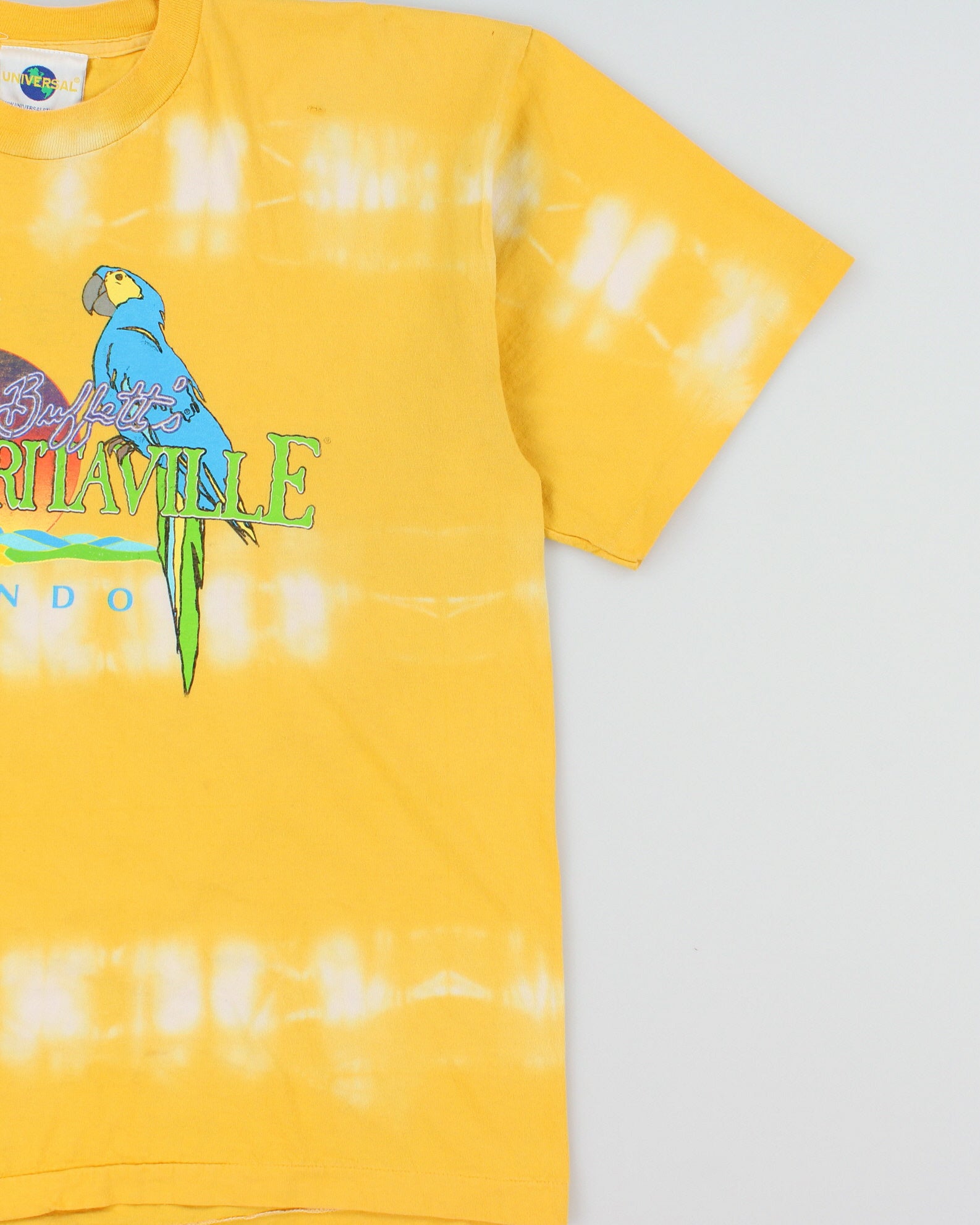 Vintage 1990s Universal Studios Jimmy Buffett's Margaritaville Tie-Dye Single Stitch T-Shirt - L