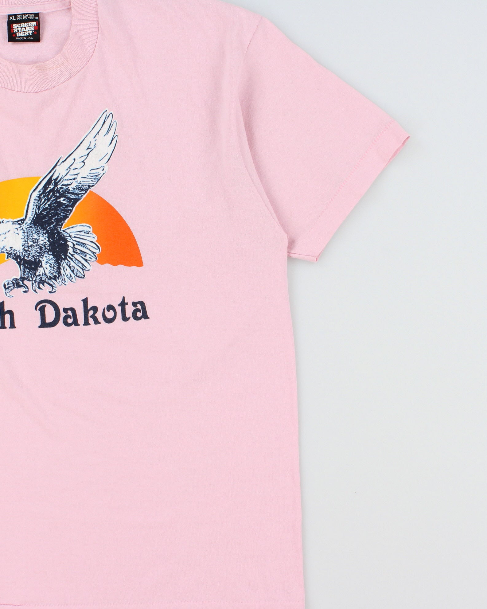 Vintage 1990s South Dakota Made In U.S.A Single Stitch Graphic T-Shirt - XL
