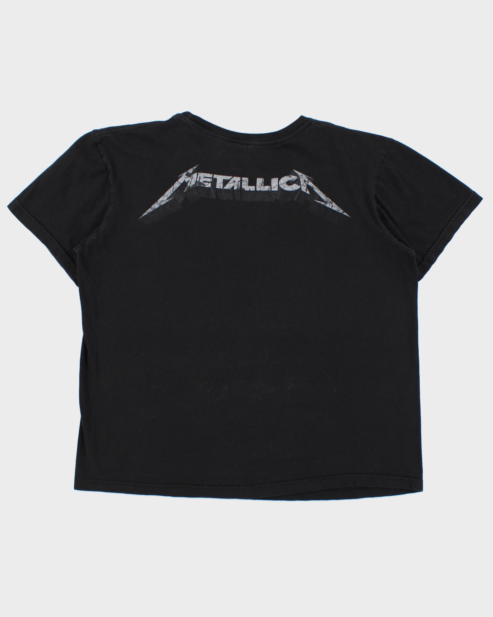 Vintage Y2K 2000s Hot Rock Metallica Master Of Puppets Graphic Crewneck T-Shirt - L