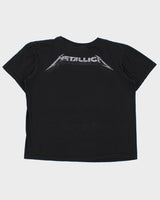 Vintage Y2K 2000s Hot Rock Metallica Master Of Puppets Graphic Crewneck T-Shirt - L