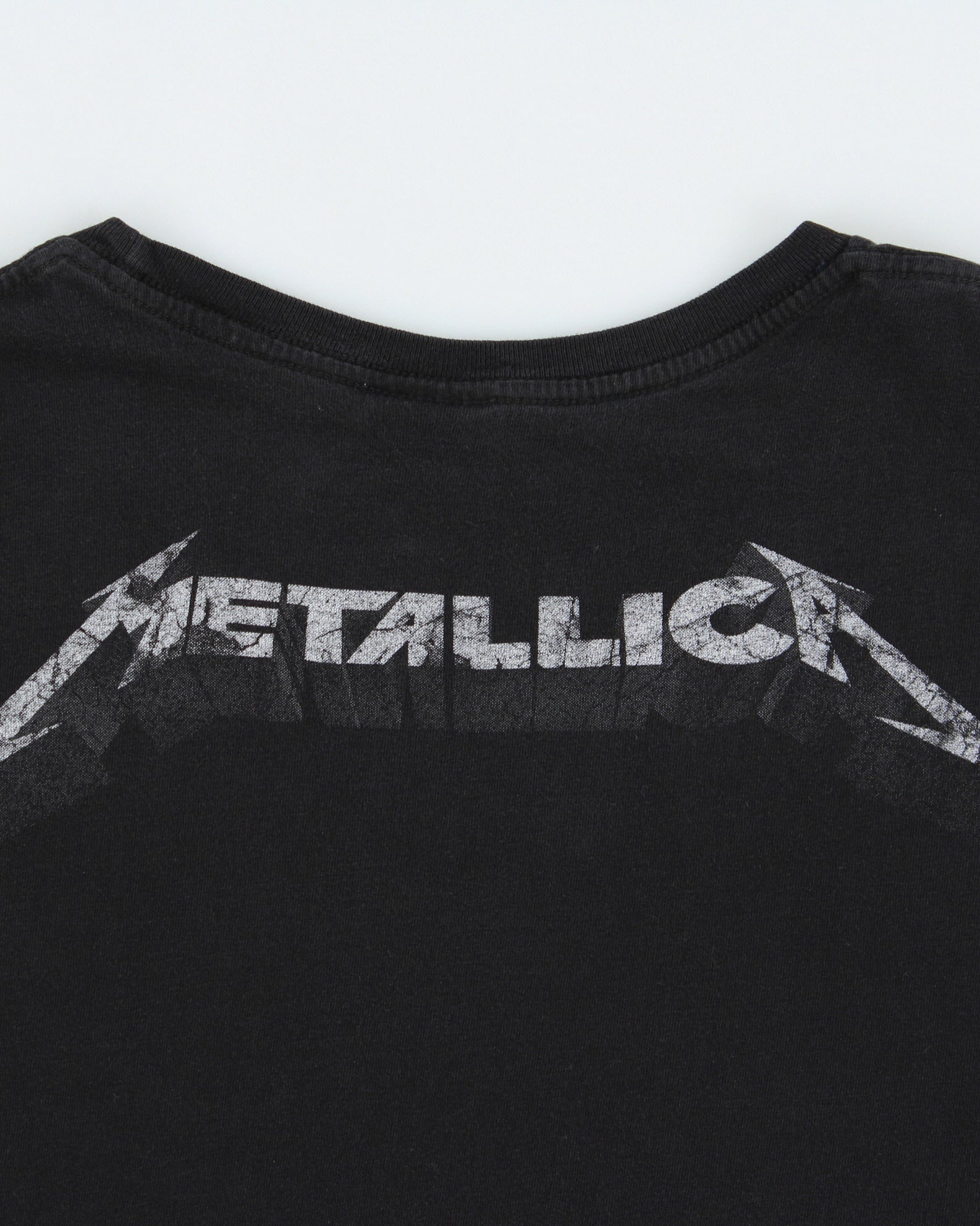 Vintage Y2K 2000s Hot Rock Metallica Master Of Puppets Graphic Crewneck T-Shirt - L