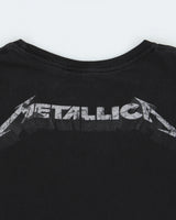 Vintage Y2K 2000s Hot Rock Metallica Master Of Puppets Graphic Crewneck T-Shirt - L