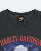 Vintage 2000 House Of Harley Davidson Heavyweight Anchorage Alaska Made In USA Crewneck T-Shirt - XXL