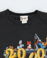 Vintage 2000 Disney Heavyweight Millennium Walt Disney World Crewneck T-Shirt - L