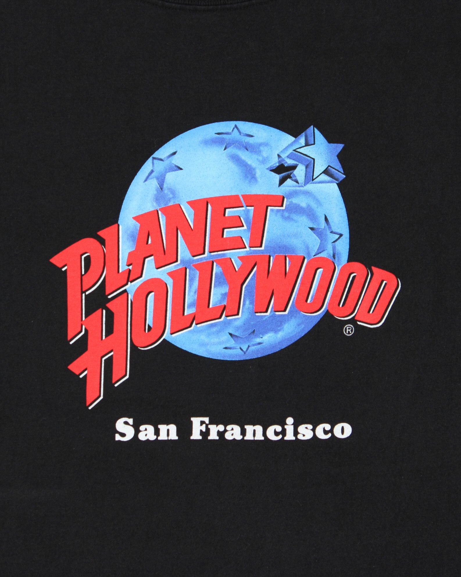 Vintage 1990s Planet Hollywood San Francisco Heavyweight Made In USA Crewneck T-Shirt - XL