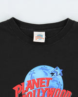 Vintage 1990s Planet Hollywood San Francisco Heavyweight Made In USA Crewneck T-Shirt - XL