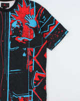 Vintage Nike Air Jordan DNA Heavyweight AOP Crewneck T-Shirt - L