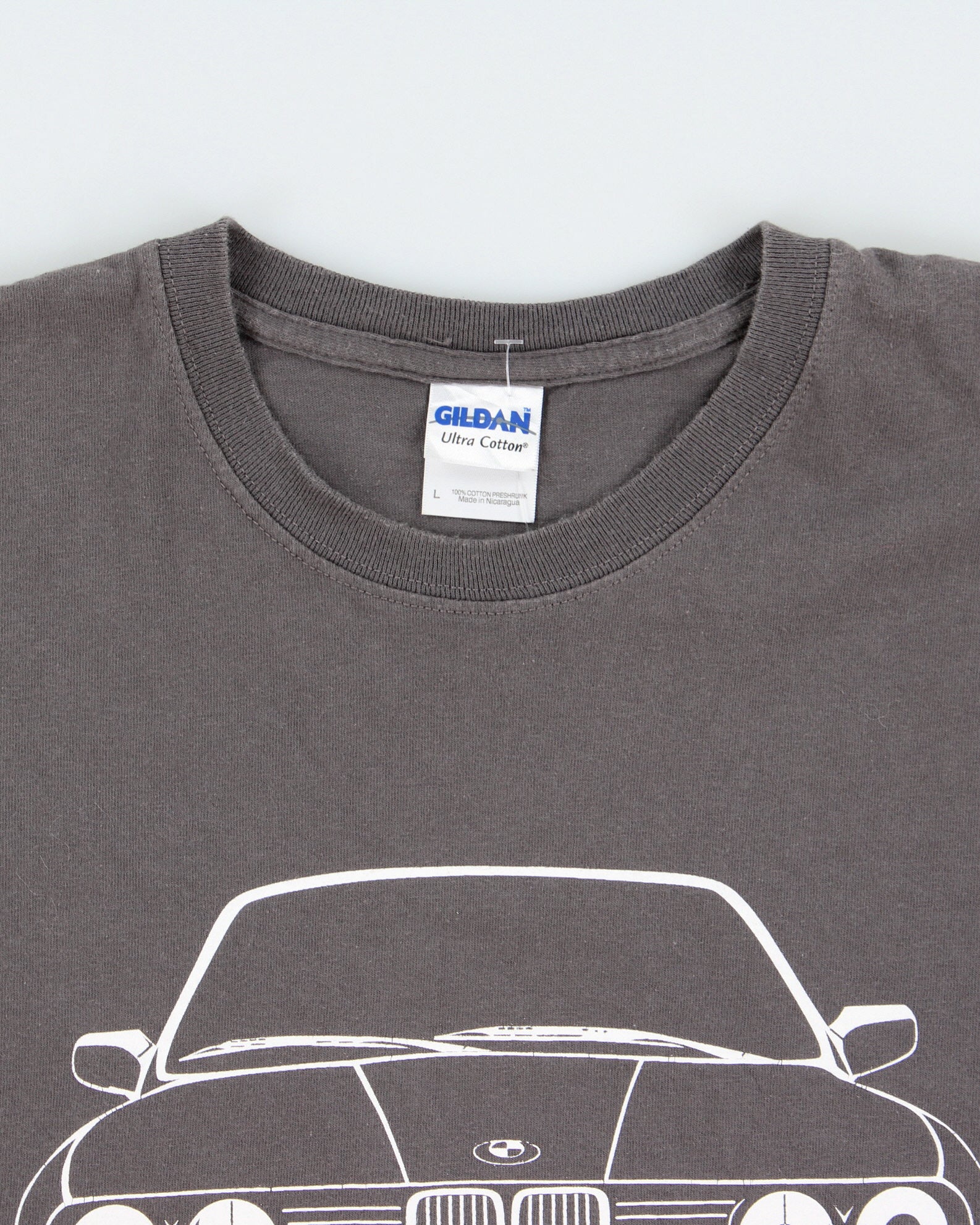 Vintage BMW E34 Heavyweight Gildan Ultra Crewneck T-Shirt - L
