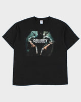 Vintage Call Of Duty Black Ops 2010 Video Game Promo Release Heavyweight M&amp;O Crewneck T-Shirt - XL