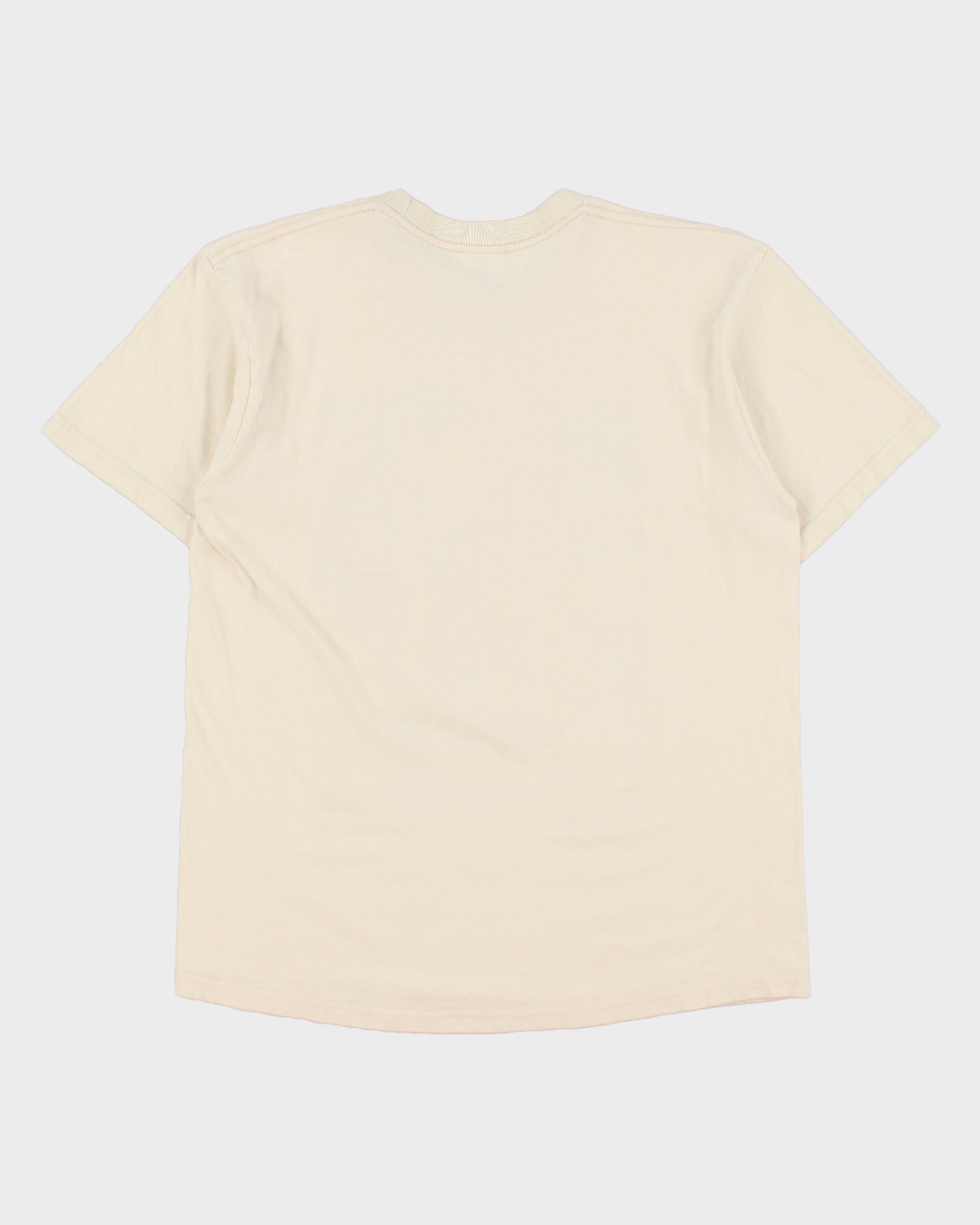 SS19 Supreme Cream 'Original Sin 'Heavyweight Made In USA Crewneck T-Shirt - M