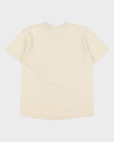 SS19 Supreme Cream 'Original Sin 'Heavyweight Made In USA Crewneck T-Shirt - M