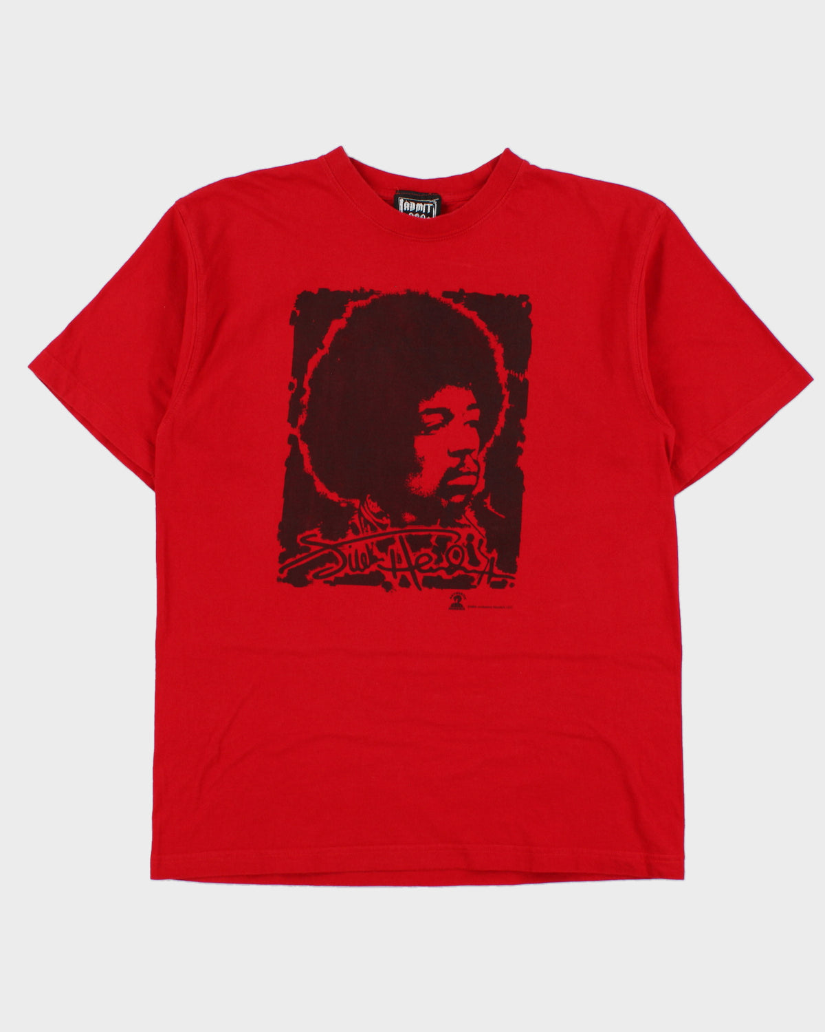Vintage 2006 Y2K Authentic Hendrix Heavyweight Admit One Crewneck T-Shirt - M