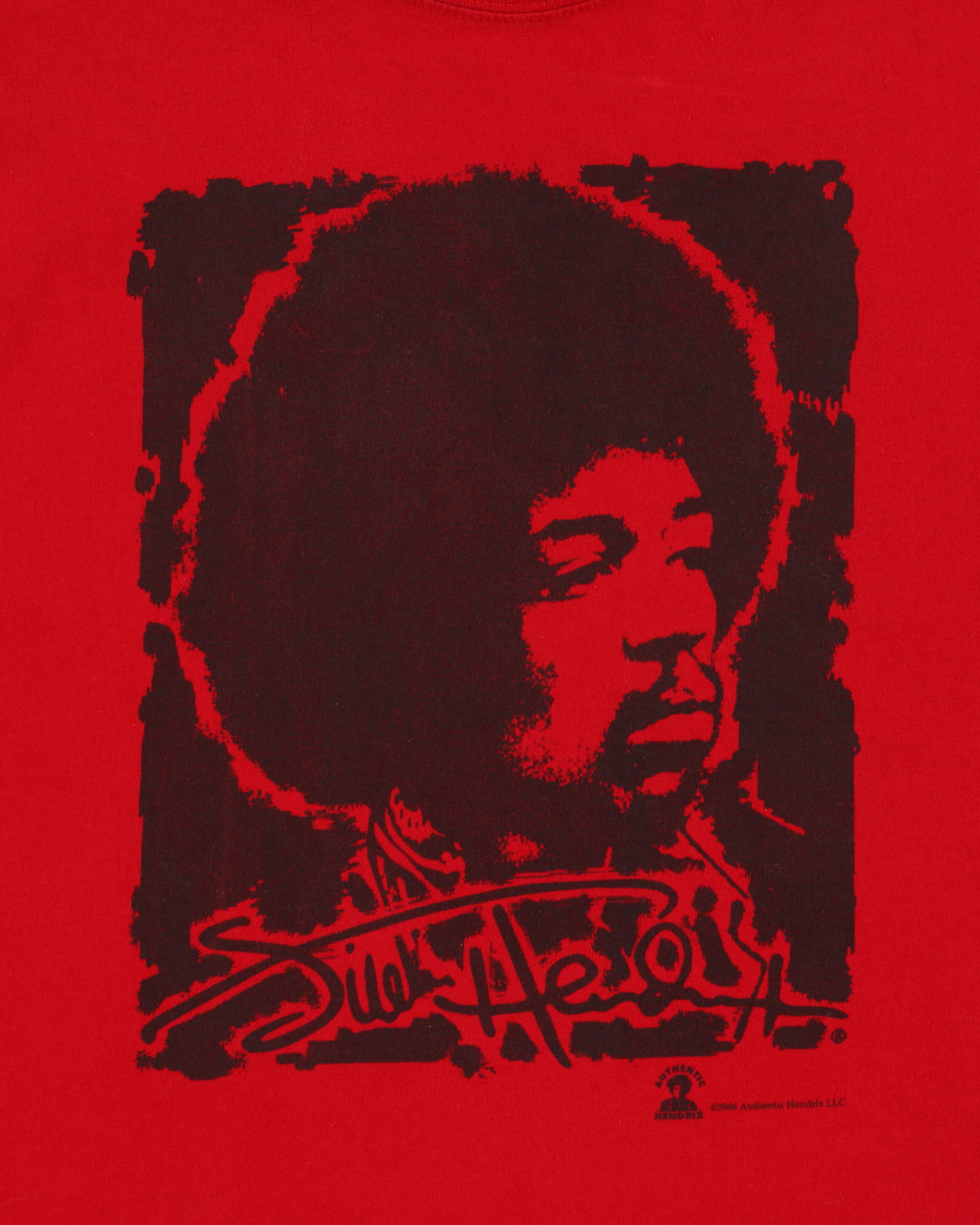 Vintage 2006 Y2K Authentic Hendrix Heavyweight Admit One Crewneck T-Shirt - M