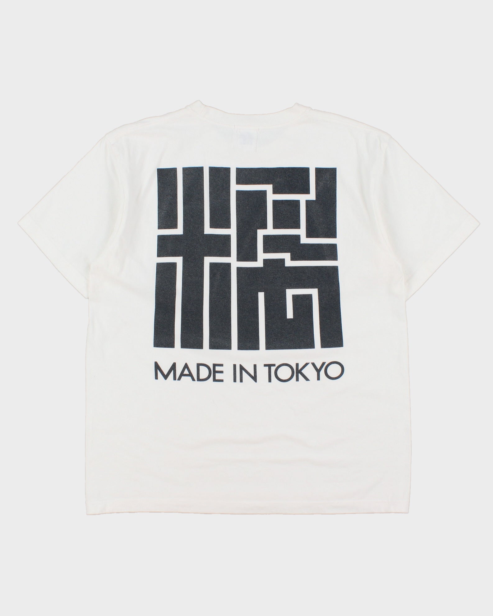 Denis Made In Tokyo Heavyweight Boxy Maze Crewneck T-Shirt - L