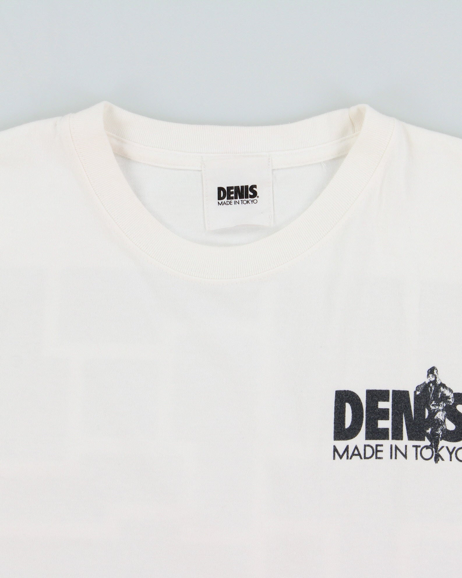 Denis Made In Tokyo Heavyweight Boxy Maze Crewneck T-Shirt - L