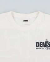 Denis Made In Tokyo Heavyweight Boxy Maze Crewneck T-Shirt - L