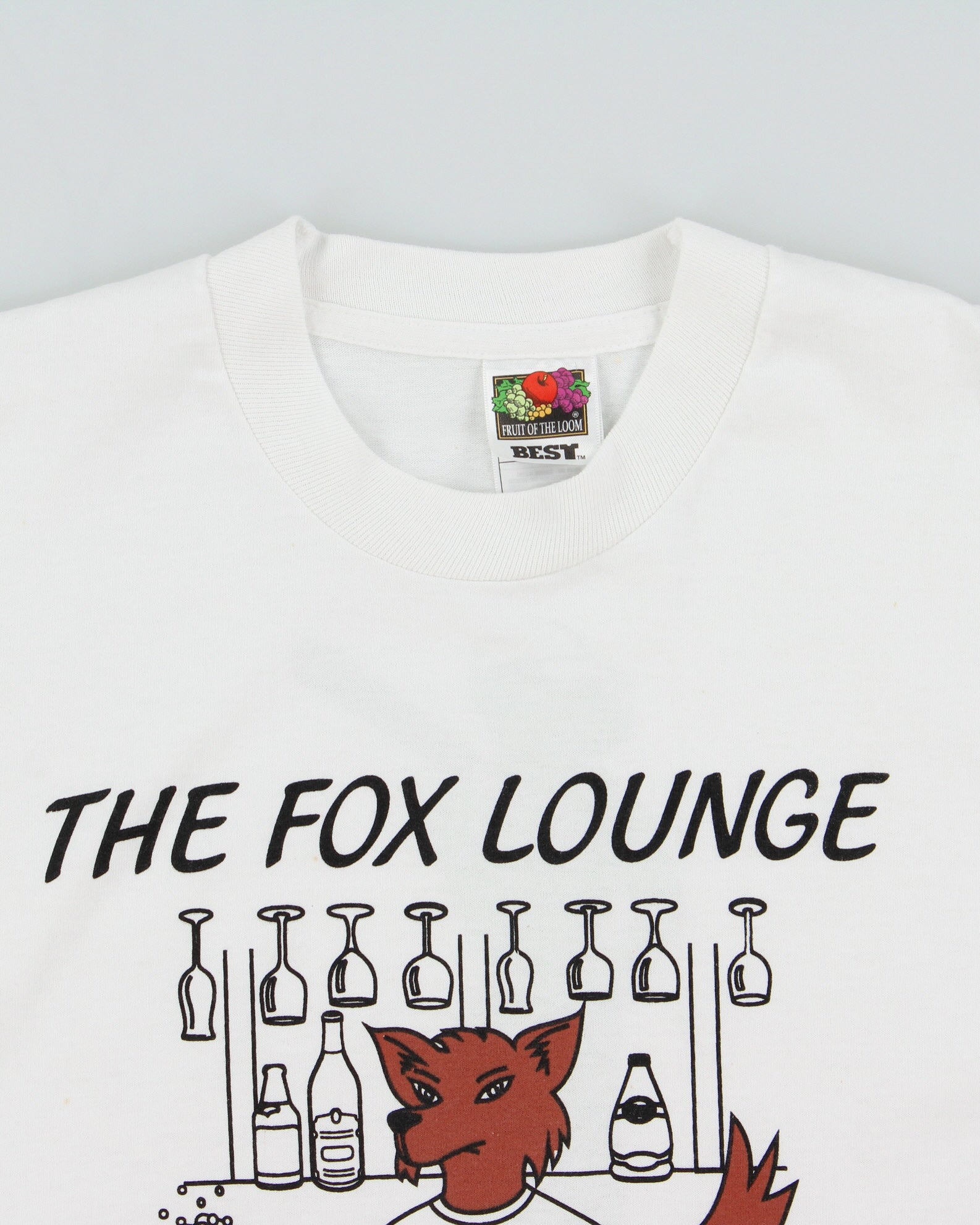 Vintage 1990s Lizards Lounge &amp; Lanes Heavyweight Made In Canada Crewneck T-Shirt - M
