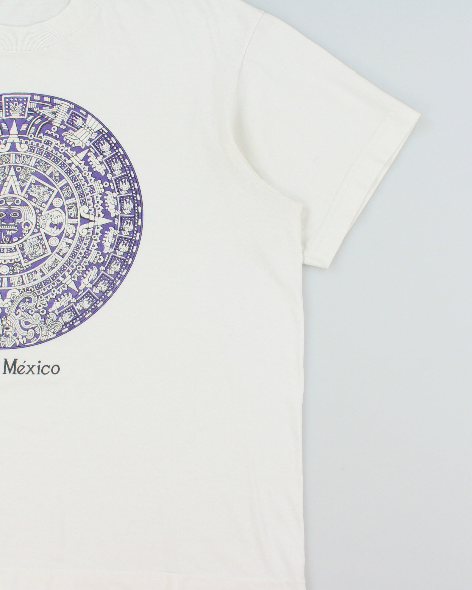 Vintage 1990s Cancun Mexico Heavyweight Puff Print Single Stitch Made In USA Crewneck T-Shirt - XL