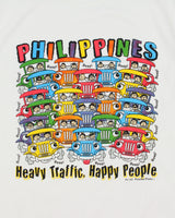 Vintage 1990s Pusong Pinoy Philippines Heavyweight Single Stitch Crewneck T-Shirt - L