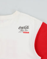 Vintage Y2K 00s Coca Cola Hot Tops By Bench Heavyweight Crewneck Raglan T-Shirt - L