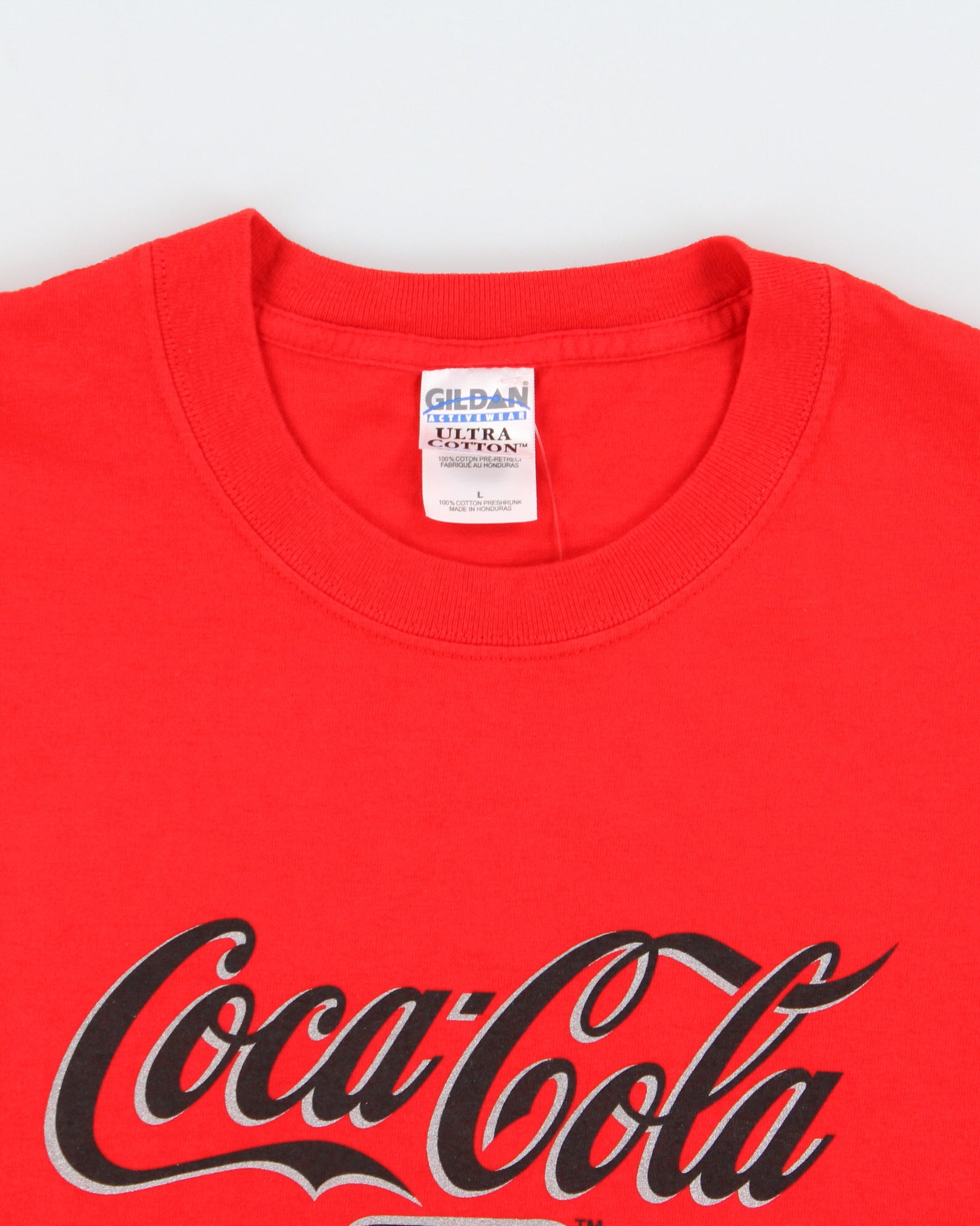 Vintage 2004 Y2K Coca Cola C2 Japan Promo Heavyweight Gildan Ultra Crewneck T-Shirt - L