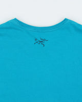 Vintage Arc'teryx Teal 'Macro' Heavyweight Crewneck T-Shirt - M