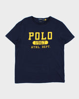 Vintage Polo Ralph Lauren Athl. Dept. Heavyweight Single Stitch Custom Slim Fit Crewneck T-Shirt - L