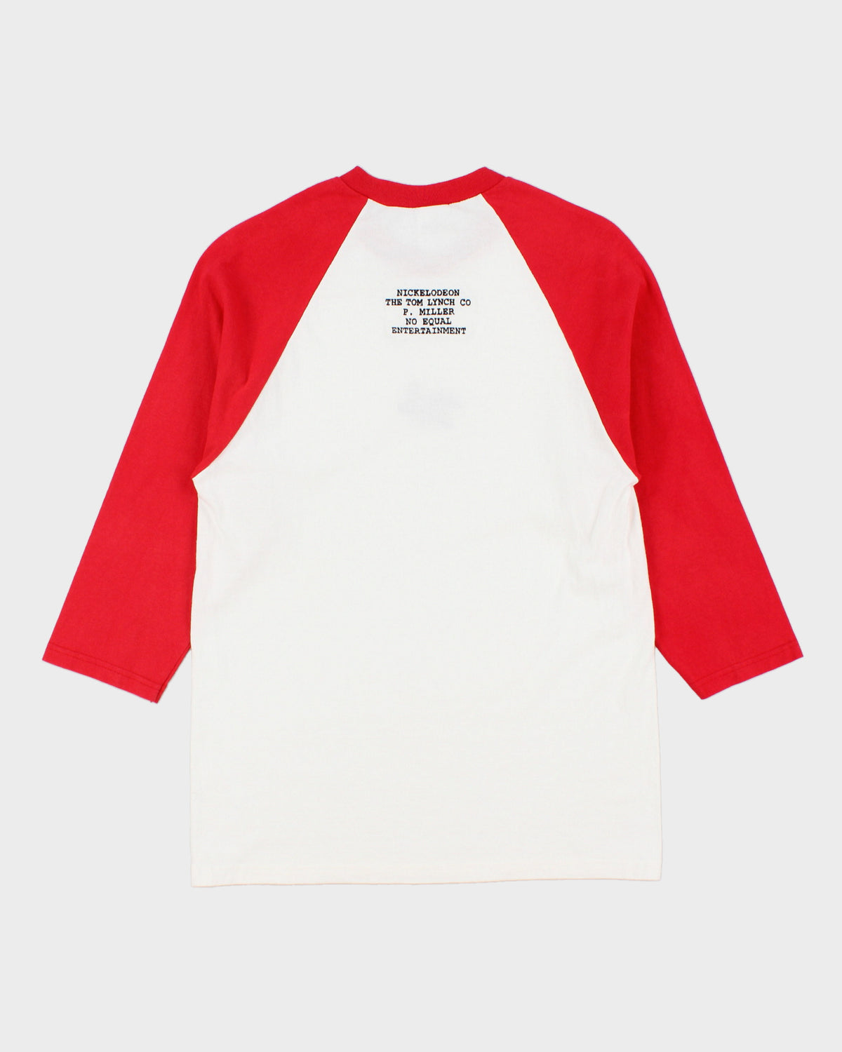 Vintage 2003 Y2K Romeo Nickelodeon Sitcom Heavyweight Embroidered Anvil Crewneck Raglan Baseball T-Shirt - S