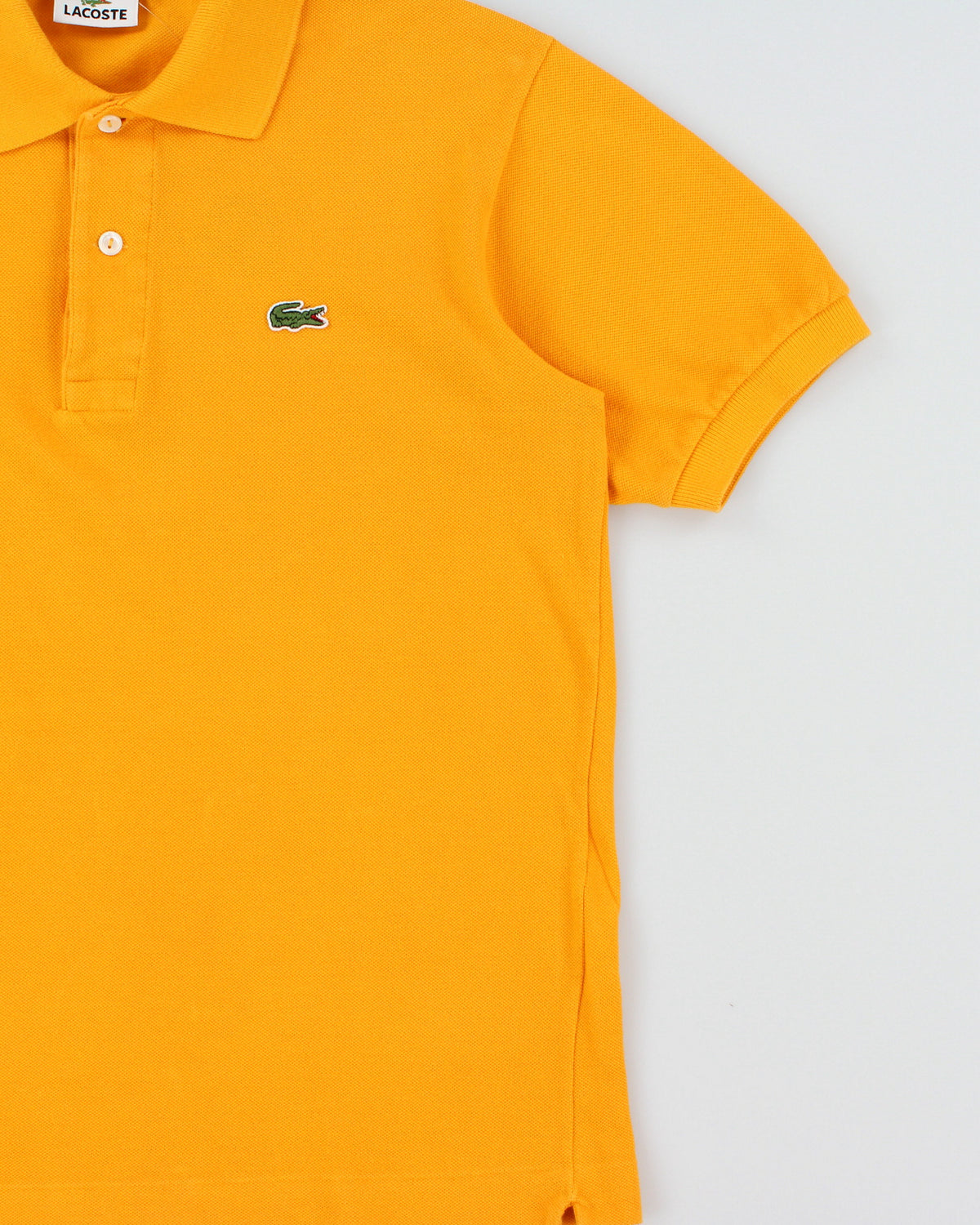 Vintage Y2K 00s Lacoste Mango Croc Pique Short Sleeve Polo Shirt - S
