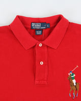 Vintage Y2K 00s Polo Ralph Lauren Big Pony Short Sleeve Polo Shirt - L
