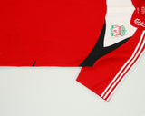 Vintage 2006-07 Adidas Football Liverpool FC Embroidered Short Sleeve Polo Shirt - XL