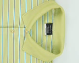 Vintage Y2K 00s Nike Golf Striped Fit Dry Short Sleeve Polo Shirt - M
