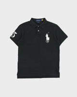 Vintage Polo Ralph Lauren Big Pony Custom Slim Fit Short Sleeve Polo Shirt - M