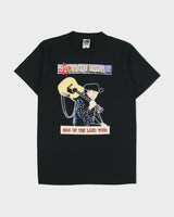 Vintage 1998 Stompin' Tom Connors Man Of The Land Tour Heavyweight Single Stitch Made In Canada Crewneck T-Shirt - M