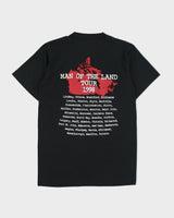 Vintage 1998 Stompin' Tom Connors Man Of The Land Tour Heavyweight Single Stitch Made In Canada Crewneck T-Shirt - M