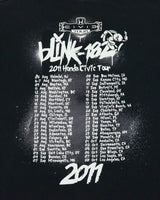 Vintage Blink-182 Honda Civic 2011 Tour Heavyweight Alstyle Crewneck T-Shirt - M