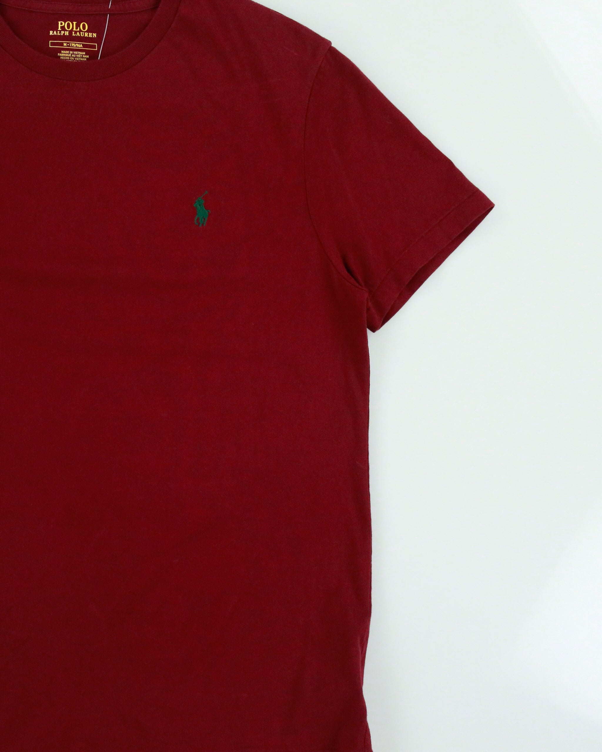 Vintage Polo Ralph Lauren Heavyweight Single Stitch Crewneck T-Shirt - M