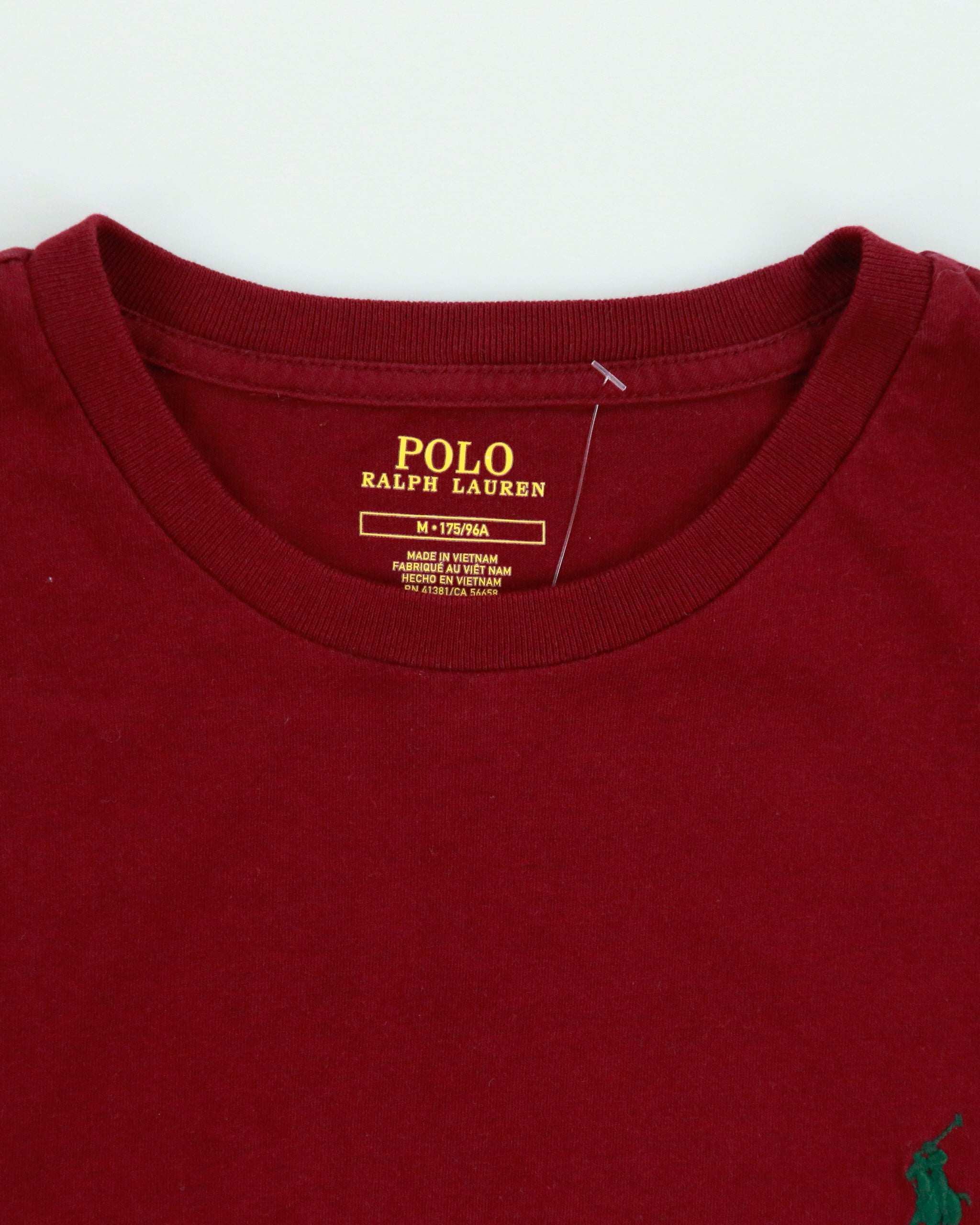 Vintage Polo Ralph Lauren Heavyweight Single Stitch Crewneck T-Shirt - M