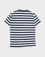 Vintage Polo Ralph Lauren Classic Striped Single Stitch Crewneck T-Shirt - S