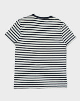 Vintage Y2K 00s Lacoste Striped Croc Pique V-Neck T-Shirt - L