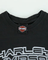 Vintage Y2K 00s Harley Davidson Heavyweight Classic Crewneck T-Shirt - S