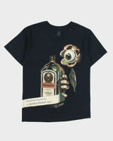 Vintage Jagermeister Heavyweight Promo Graphic V-Neck T-Shirt - S