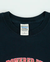 Vintage 2001 Y2K Peppi's Italian Fuel B.C Heavyweight Distressed Gildan Ultra Crewneck T-Shirt - M
