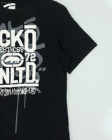 Vintage Ecko UNLTD The Classic Heavyweight Graffiti Puff Print Crewneck T-Shirt - M