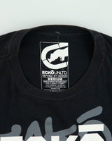Vintage Ecko UNLTD The Classic Heavyweight Graffiti Puff Print Crewneck T-Shirt - M